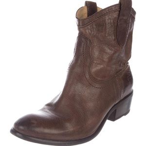Frye Short Western Boot